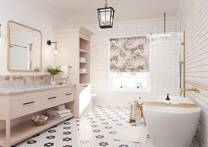 Maggie, Blush - Roman Blind - Image 6